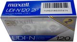 2 pack Maxell UDI-N 120 Type I Normal 1985 Japan