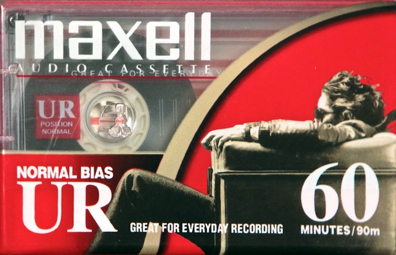 Compact Cassette Maxell UR 60 Type I Normal 2002 North America