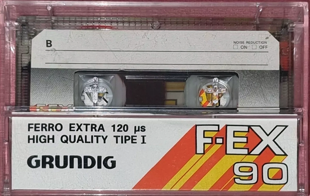 Compact Cassette Grundig F-EX 90 Type I Normal 1980 Unknown Country