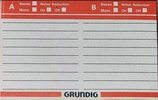 Compact Cassette Grundig F-EX 90 Type I Normal 1980 Unknown Country