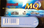 Compact Cassette Maxell MQ 90 Type I Normal 2002 Worldwide