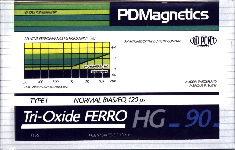 Compact Cassette: PDM Magnetics PDM - HG 90