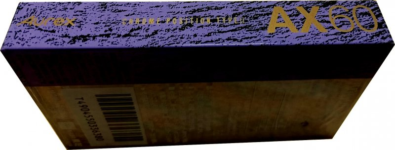 Compact Cassette Aurex AX 60 Type II Chrome 1990 Japan