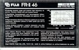 Compact Cassette Fuji FR-II 46 Type II Chrome 1982 Europe