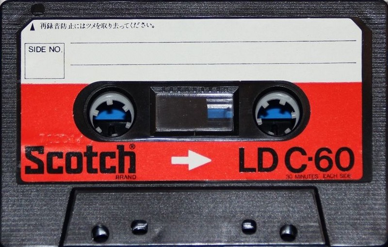 Compact Cassette Scotch LD 60 Type I Normal 1976 Japan