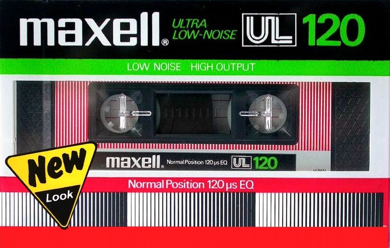 Compact Cassette Maxell UL 120 Type I Normal 1982 Japan