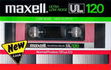 Compact Cassette Maxell UL 120 Type I Normal 1982 Japan