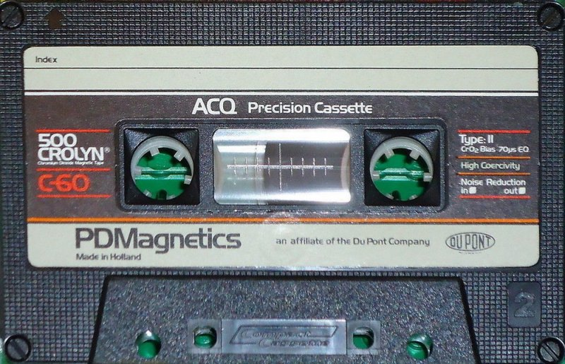 Compact Cassette:  PDM - 500 Crolyn 60