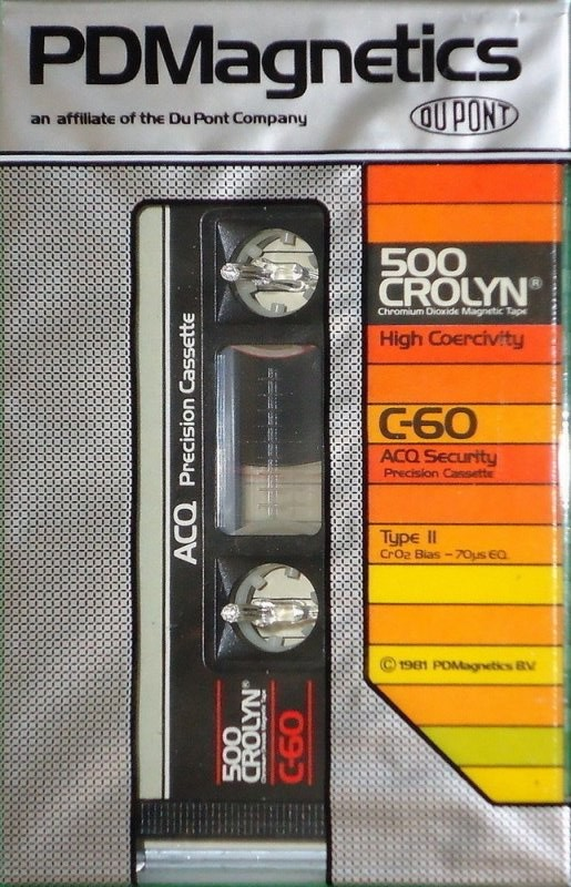 Compact Cassette:  PDM - 500 Crolyn 60