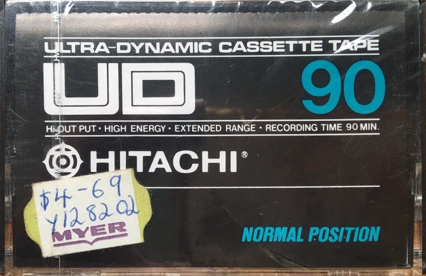 Compact Cassette Hitachi UD 90 Type I Normal 1976 Europe