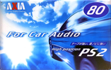 Compact Cassette AXIA PS-II / PS-2 80 "PS2L 80" Type II Chrome 2000 Japan