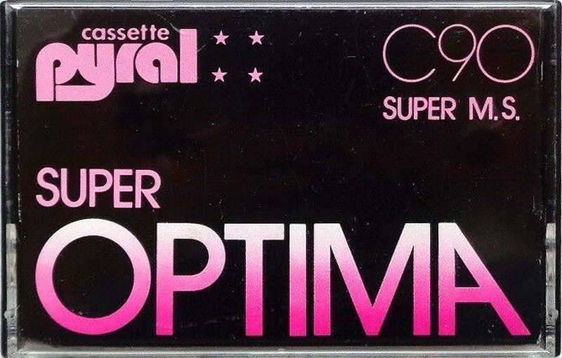 Compact Cassette Pyral Super M.S. 90 Type I Normal 1980 Canada