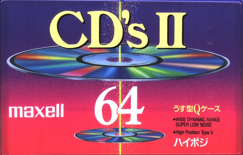 Compact Cassette: Maxell / Hitachi Maxell - CD's II 64