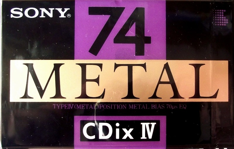 Compact Cassette: Sony  - CDit IV 74