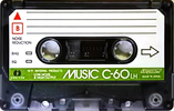 Compact Cassette Nagaoka Jeweltone 60 Type I Normal 1979 Japan