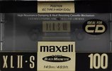Compact Cassette Maxell XLII-S 100 Type II Chrome 1991 USA