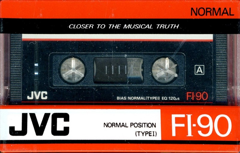 Compact Cassette: FUJI JVC - FI 90