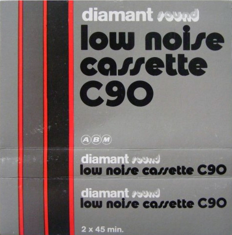 Compact Cassette Diamant (ABM) Sound 90 Type I Normal Switzerland