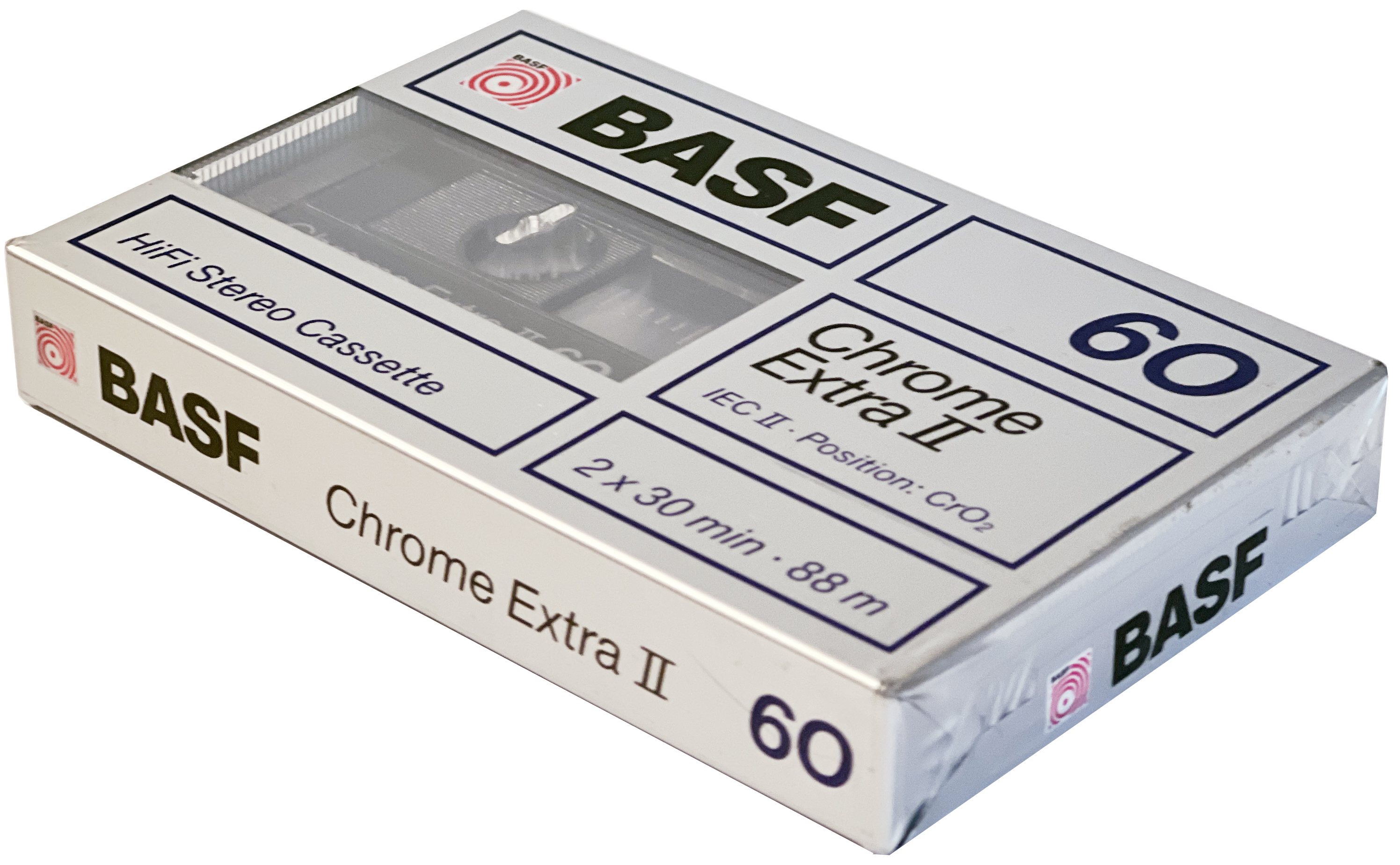 Compact Cassette: BASF  - Chrome Extra II 60