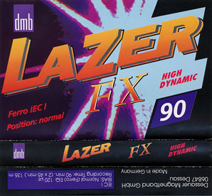 Compact Cassette dmb Lazer FX 90 Type I Normal Europe