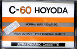 Compact Cassette Hoyoda 60 Type I Normal Hong Kong