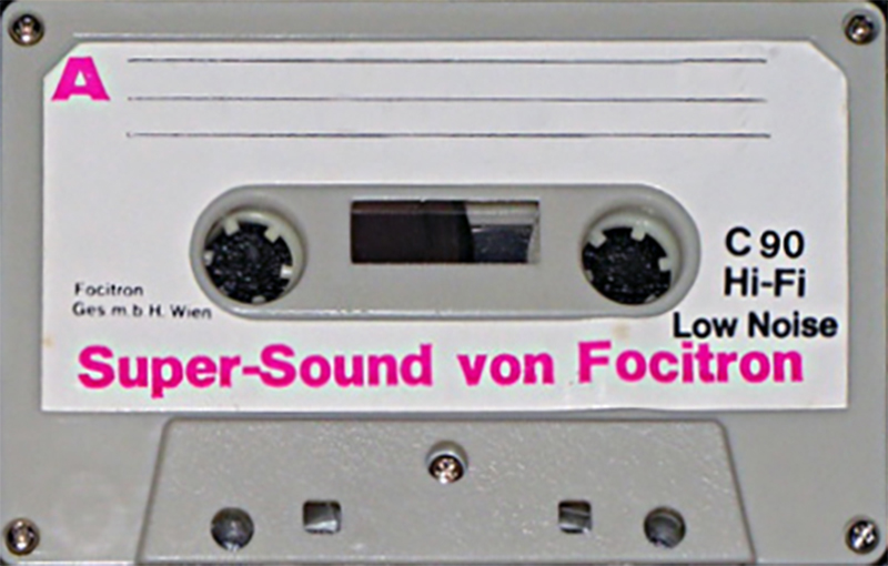 Compact Cassette Focitron 90 "Super Sound" Type I Normal Germany