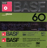 Compact Cassette BASF Ferro Super LH I 60 Type I Normal 1978 Europe