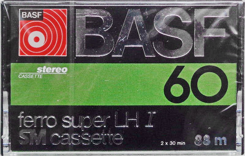 Compact Cassette: BASF  - Ferro Super LH I 60