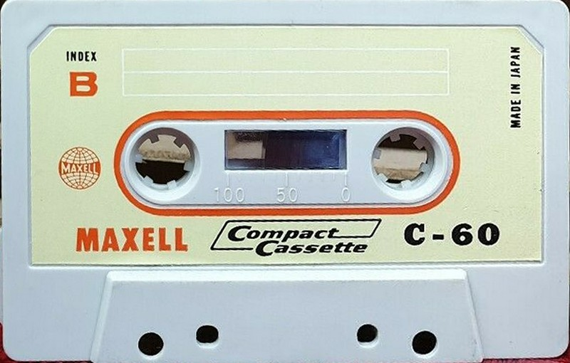 Compact Cassette Maxell 60 Type I Normal 1967 Worldwide