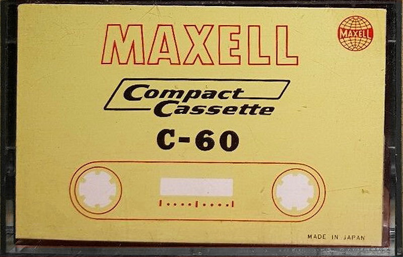 Compact Cassette: Maxell / Hitachi Maxell -  60