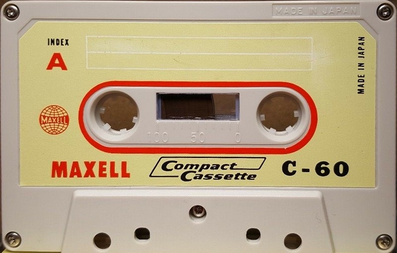 Compact Cassette: Maxell / Hitachi Maxell -  60