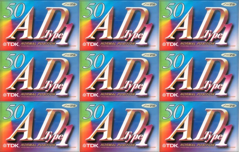 Compact Cassette: TDK  - AD1 50