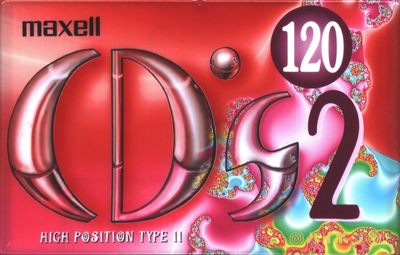 Compact Cassette Maxell CD`s II / CD`s 2 120 "CDS2-120L" Type II Chrome 1997 Japan
