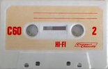 Compact Cassette la Rinascente 60 "Bazaar Vent`anni 20" Type I Normal 1970 Italy