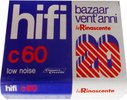 Compact Cassette la Rinascente 60 "Bazaar Vent`anni 20" Type I Normal 1970 Italy