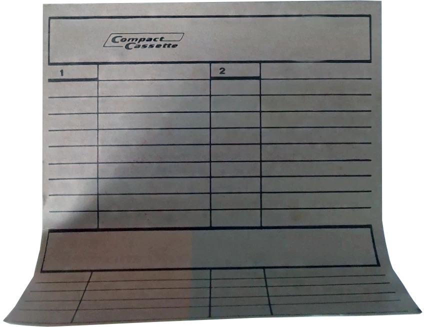 Compact Cassette la Rinascente 60 "Bazaar Vent`anni 20" Type I Normal 1970 Italy