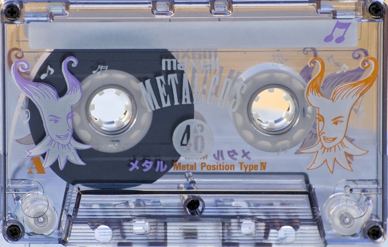 Compact Cassette Maxell Metal CD's 46 "MCDS-46J" Type IV Metal 1995 Japan