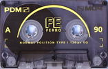 Compact Cassette PDM FE 90 Type I Normal 1994 Europe