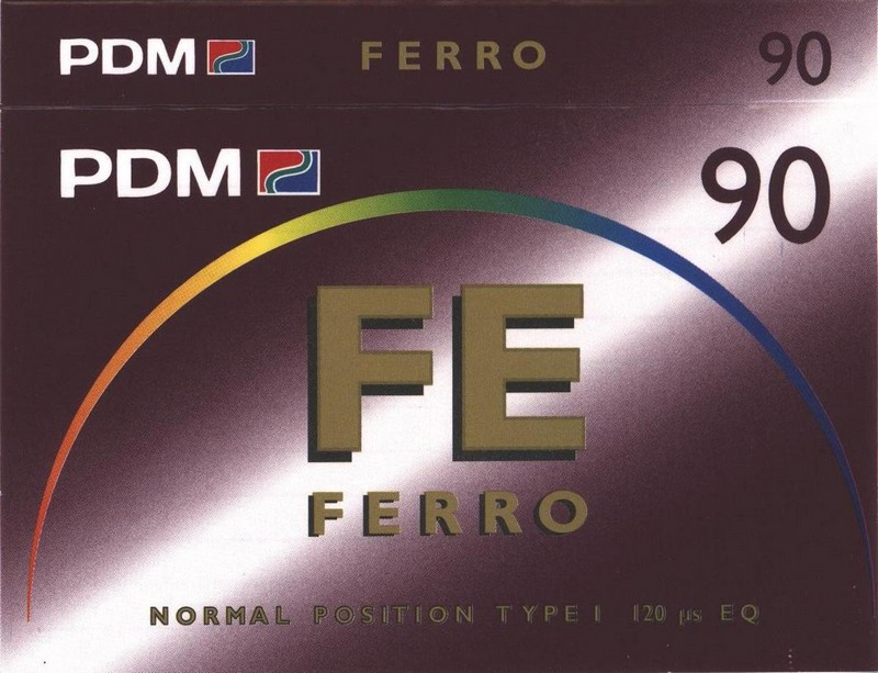 Compact Cassette: PDM Magnetics PDM - FE 90