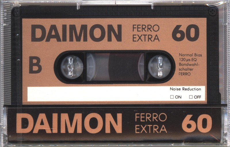 Compact Cassette Daimon 60 Type I Normal 1982 Germany