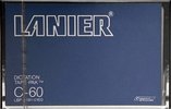 Compact Cassette Lanier 60 "Dictation tape-pak" Dictating Cassette USA