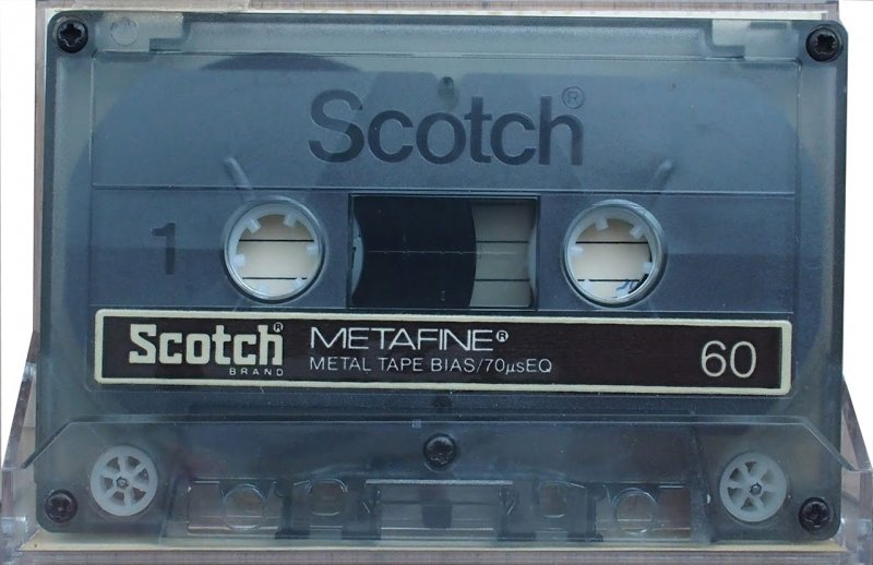 Compact Cassette: 3M Scotch - Metafine 60