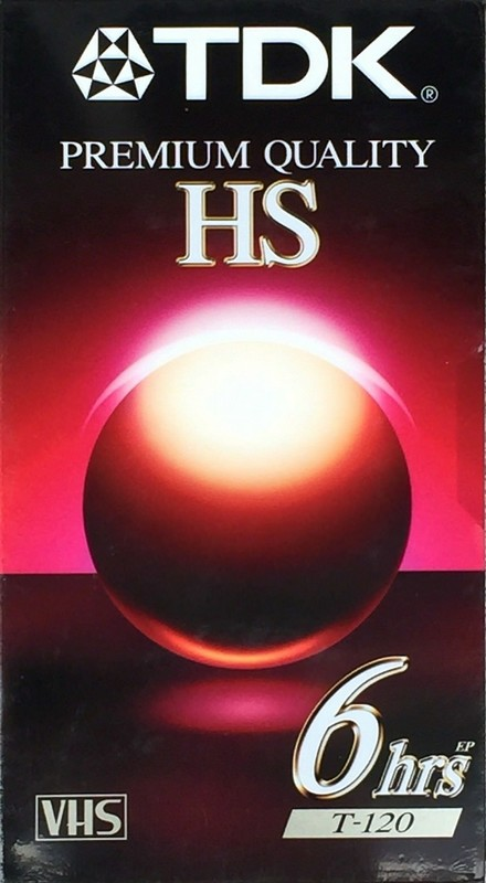 VHS, Video Home System: TDK  - HS 120