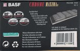 Compact Cassette BASF Chrome Maxima II 100 Type II Chrome 1995 Europe