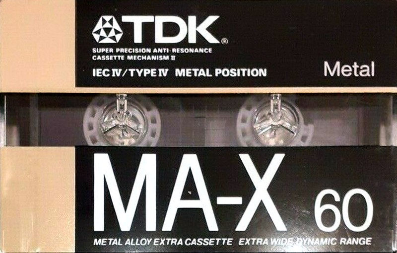 Compact Cassette: TDK  - MA-X 60