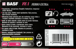 Compact Cassette BASF FE I Ferro Extra 46 Type I Normal 1995 Europe