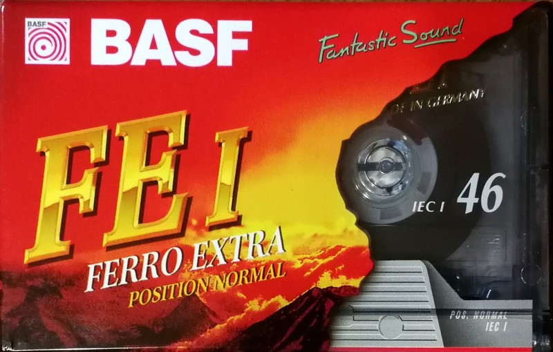 Compact Cassette BASF FE I Ferro Extra 46 Type I Normal 1995 Europe