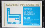 Compact Cassette Holiday 60 Type I Normal Canada