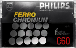 Compact Cassette Philips Ferro Chromium 60 Type III Ferro Chrome 1978 Europe