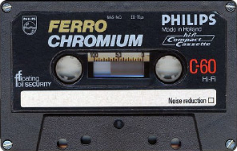 Compact Cassette Philips Ferro Chromium 60 Type III Ferro Chrome 1978 Europe